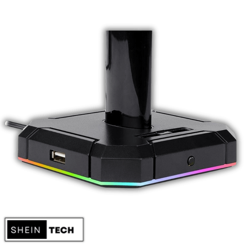 Suporte de Headset Gamer, Husky Gaming Blizzard, RGB, 3x USB - Shein Tech