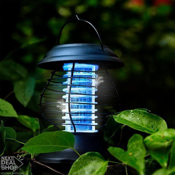 Lanterna Eliminadora de Mosquitos com painel solar - Shein Tech